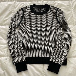 Banana Republic Black and White Sweater